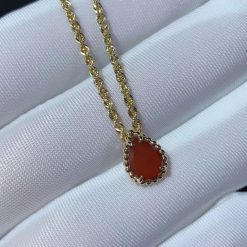 Boucheron Serpent Bohème Pendant XS Motif Carnelian JPN00628