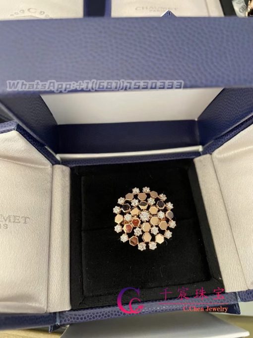 Chaumet Paris Bee My Love Ring Rose gold and diamonds 085391