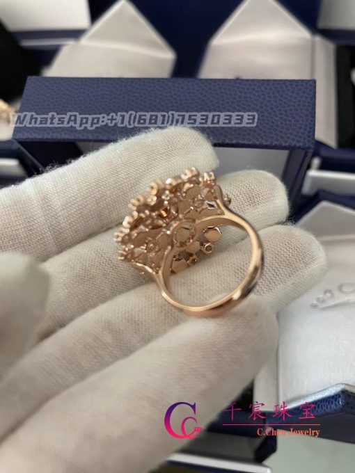 Chaumet Paris Bee My Love Ring Rose gold and diamonds 085391