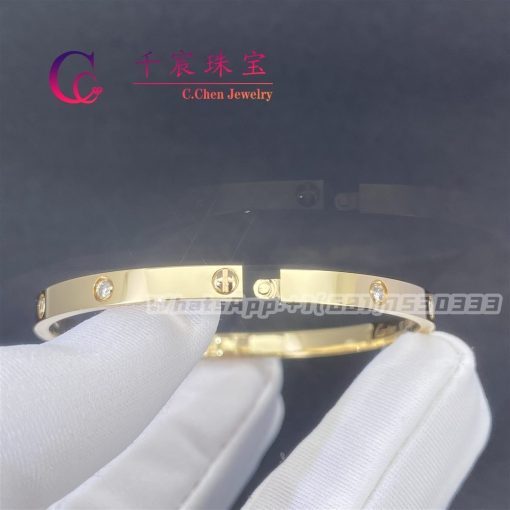 Cartier Love Bracelet Small Model 10 Diamonds B6047817