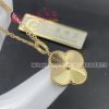 Van Cleef & Arpels Magic Alhambra Long Necklace Guilloché Yellow Gold VCARP4KO00