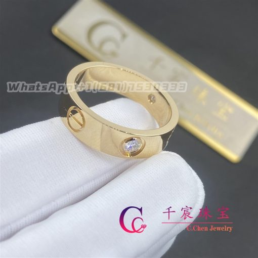 Cartier Love Ring 3 Diamonds B4032400 (3)