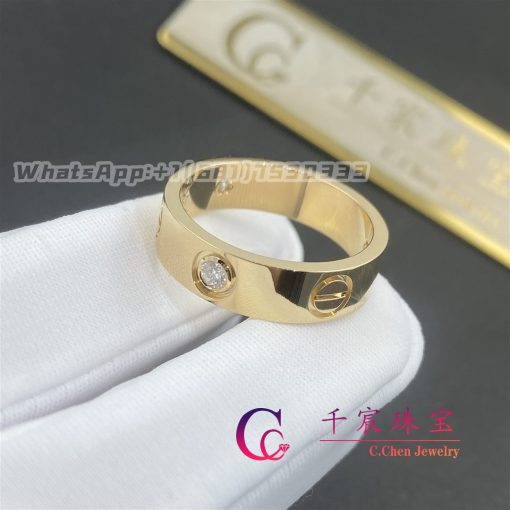 Cartier Love Ring 3 Diamonds B4032400 (5)