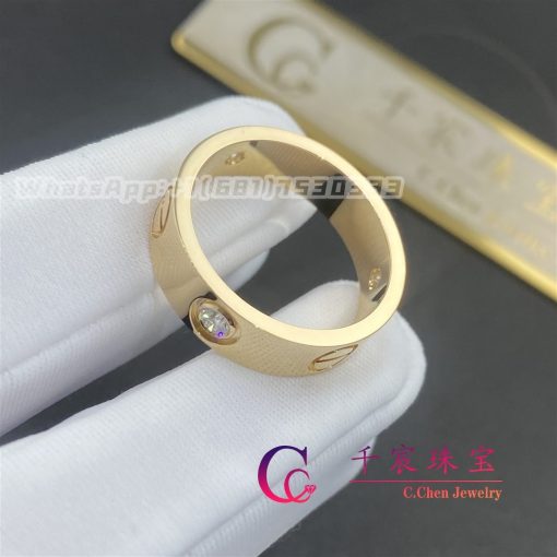 Cartier Love Ring 3 Diamonds B4032400 (6)