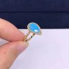 Boucheron Serpent BohÈme Ring S Motif Ring Set with a Turquoise JRG02856