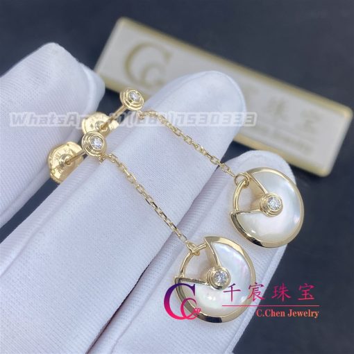 Cartier Amulette De Cartier Earrings Xs Model B8301229 (2)