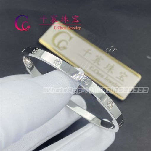 Cartier Love Bracelet Small Model 6 Diamonds B6047717