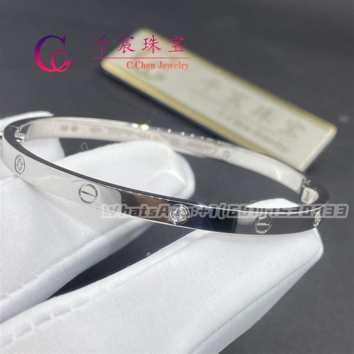 Cartier Love Bracelet Small Model 6 Diamonds B6047717