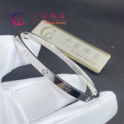 Cartier Love Bracelet Small Model 6 Diamonds B6047717