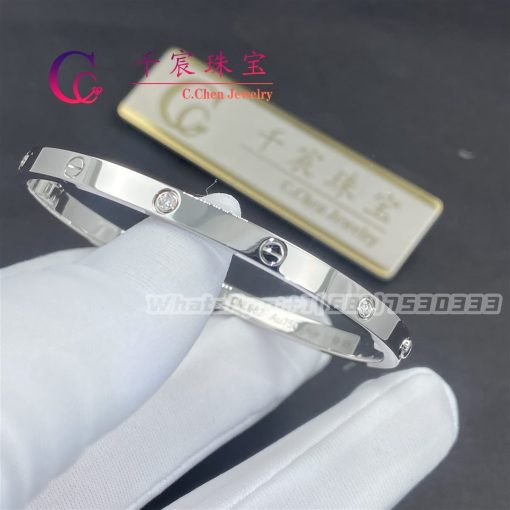 Cartier Love Bracelet Small Model 6 Diamonds B6047717