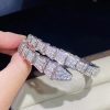 Bvlgari Serpenti One-coil Bracelet Set with Full Pavé Diamonds 345201