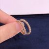 Van Cleef & Arpels Perlée Pearls of Gold Ring Small Model Rose Gold VCARN33000