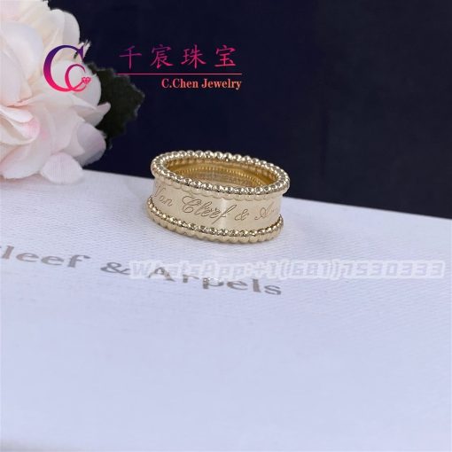 Van Cleef & Arpels Perlée Signature Ring Yellow Gold VCARO3Y600