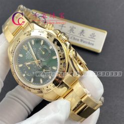 Rolex Daytona 116508 0013 Green 18k Yellow Gold (8)