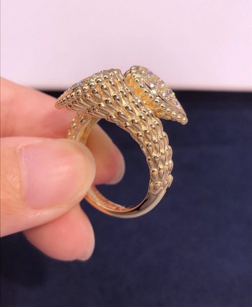 Boucheron Serpent Bohème Toi Et Moi Ring S Motif JRG04BAB1