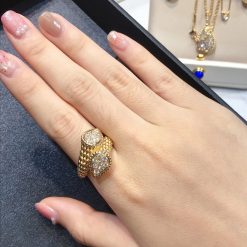 Boucheron Serpent Bohème Toi Et Moi Ring S Motif JRG04BAB1