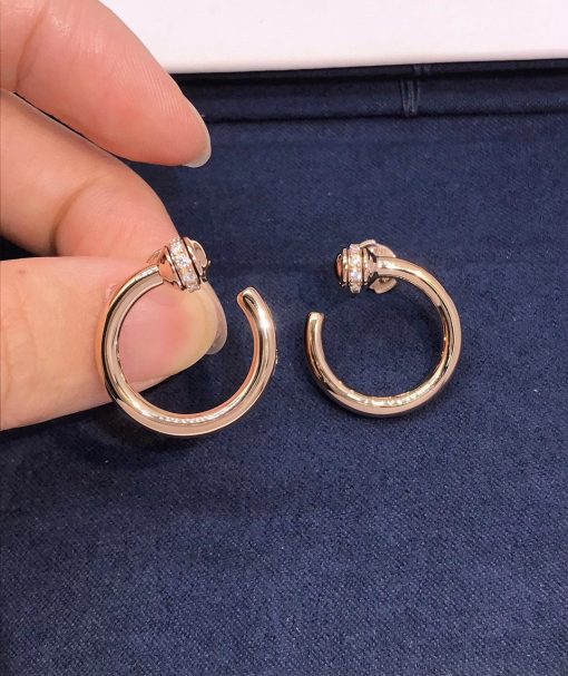 Piaget Possession Open Hoop Earrings G38PV700