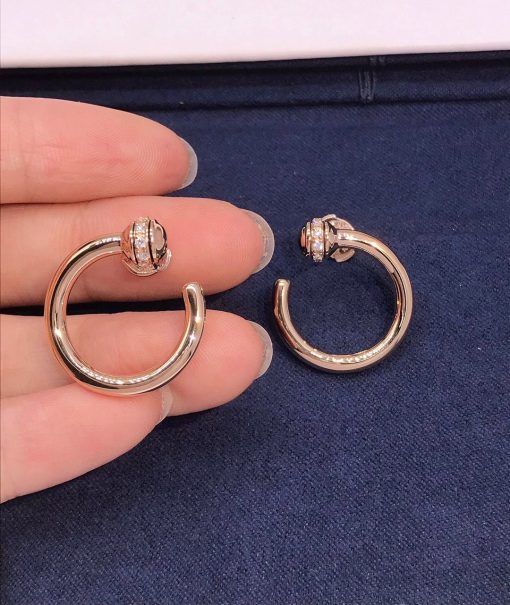 Piaget Possession Open Hoop Earrings G38PV700