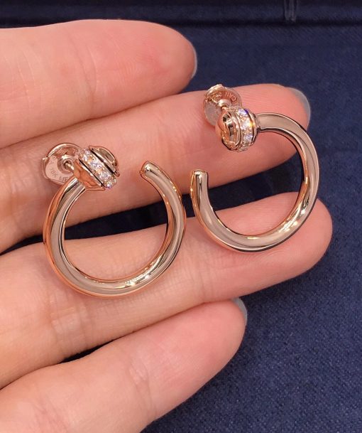 Piaget Possession Open Hoop Earrings G38PV700