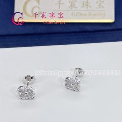 Van Cleef & Arpels Sweet Alhambra Earstuds White Gold VCARO85500