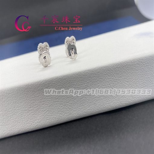 Van Cleef & Arpels Sweet Alhambra Earstuds White Gold VCARO85500