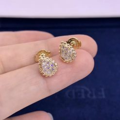 Boucheron Serpent Bohème Earrings Studs Xs Motif JCO00942