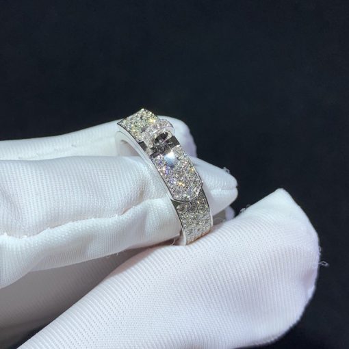 Hermes Kelly Ring 18k White Gold (2)