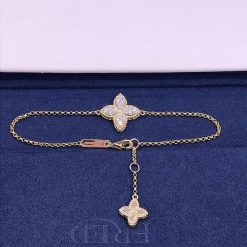 Roberto Coin Princess Flower Bracelet Diamonds Adr777br0652 (5)