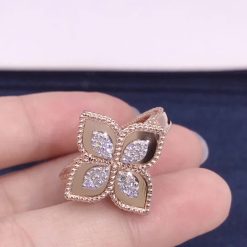 Roberto Coin Princess Flower Ring Diamonds Adr888ri1837 (4)