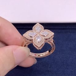 Roberto Coin Princess Flower Ring Diamonds Adr888ri1837 (5)