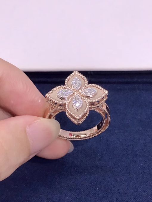 Roberto Coin Princess Flower Ring Diamonds Adr888ri1837 (5)