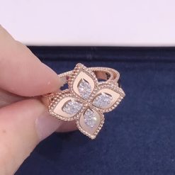 Roberto Coin Princess Flower Ring Diamonds Adr888ri1837 (6)