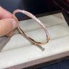 Graff Spiral Pave Diamond Bangle Rose Gold RGB349S