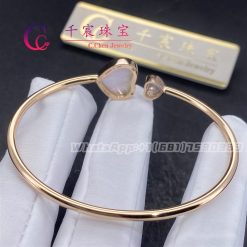 Chopard Happy Hearts Bangle Rose Gold Mother-of-pearl 83A054-0001