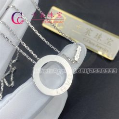 Cartier Love Necklace Diamond-paved White Gold B7058000