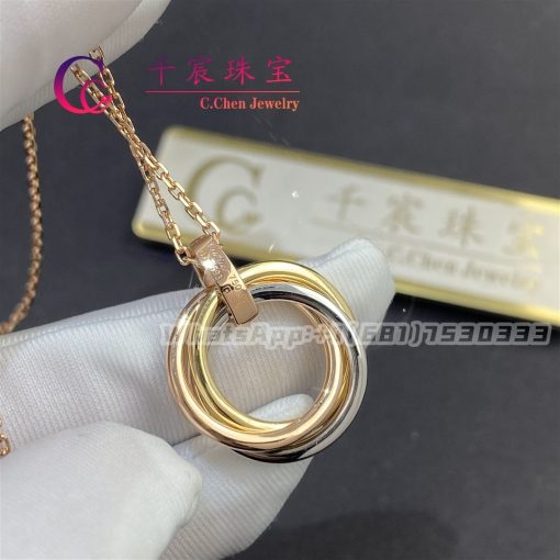 Cartier Trinity Necklace Diamonds B7058700