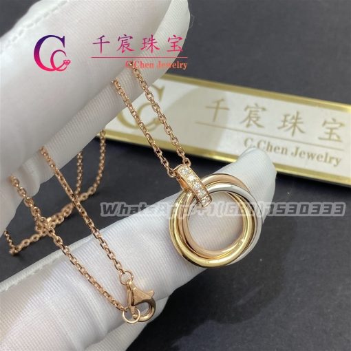 Cartier Trinity Necklace Diamonds B7058700