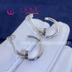 Cartier Juste Un Clou Earrings White Gold B8301236