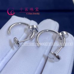 Cartier Juste Un Clou Earrings White Gold B8301236