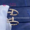 Cartier Juste Un Clou Earrings Rose Gold Diamonds B8301429