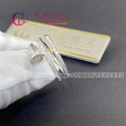 Cartie Juste Un Clou Ring White Gold Diamonds B4211100