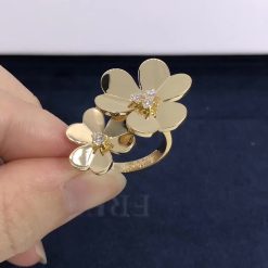 Van Cleef & Arpels Frivole Between the Finger Ring Yellow Gold VCARB67600