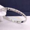 Boucheron Quatre Clou De Paris Bangle White Gold JBT00690M