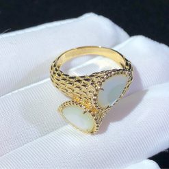 Boucheron Serpent Bohème Two-stone Ring S Motifs JRG02798