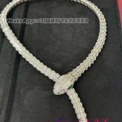 Bulgari Serpenti Diamond Necklace Pave Diamond 261226 (4)