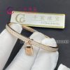 Louis Vuitton Lockit Pink Gold Bracelet