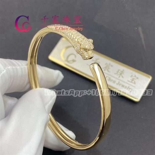 Cartier Panthère De Cartier Bracelet Yellow Gold Diamonds N6717817