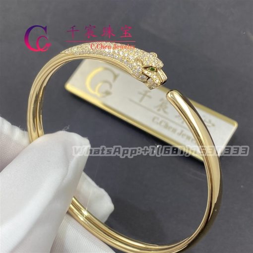 Cartier Panthère De Cartier Bracelet Yellow Gold Diamonds N6717817