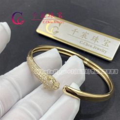 Cartier Panthère De Cartier Bracelet Yellow Gold Diamonds N6717817