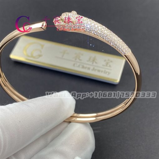 Cartier Panthère De Cartier Bracelet Rose Gold Diamonds N6717917